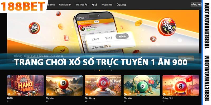 Trang chơi xổ số tỷ lệ trả thưởng cao nhất thị trường