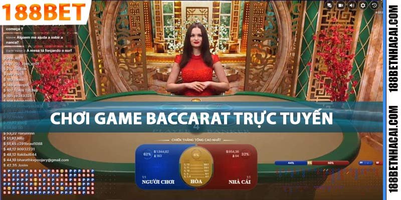 Trò chơi game bài Baccarat trực tuyến hấp dẫn